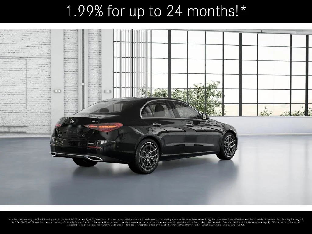 New 2026 Black Mercedes-Benz C 300 image 21
