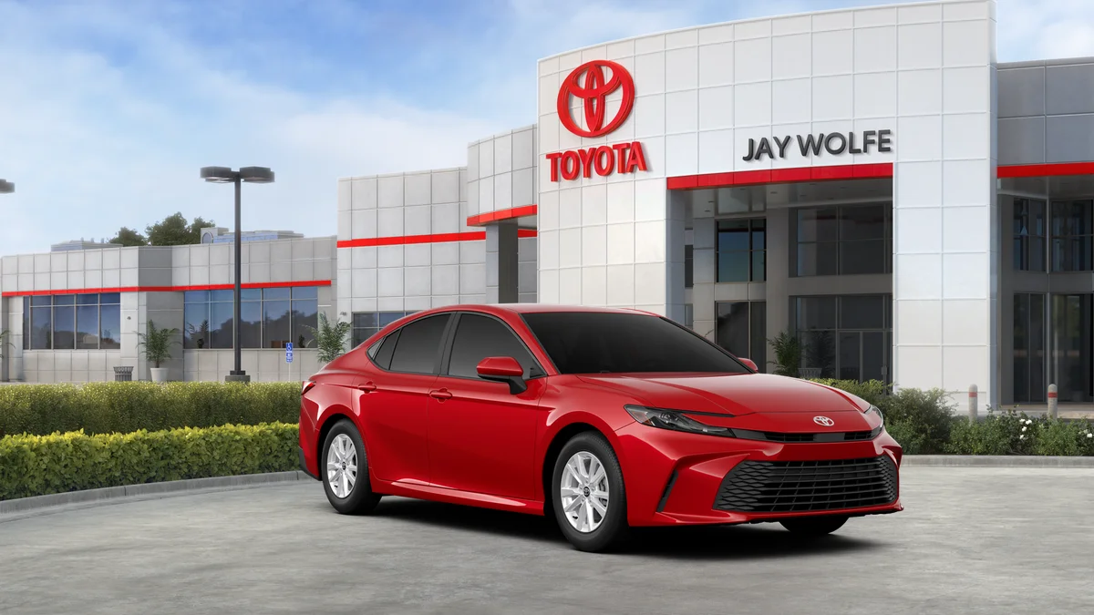 New 2026 Supersonic Red Toyota LE image 15
