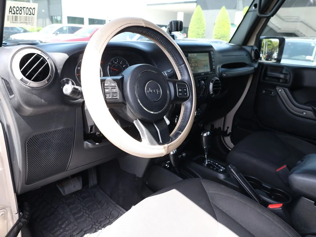 Used 2016 Beige Jeep Unlimited Sport image 11