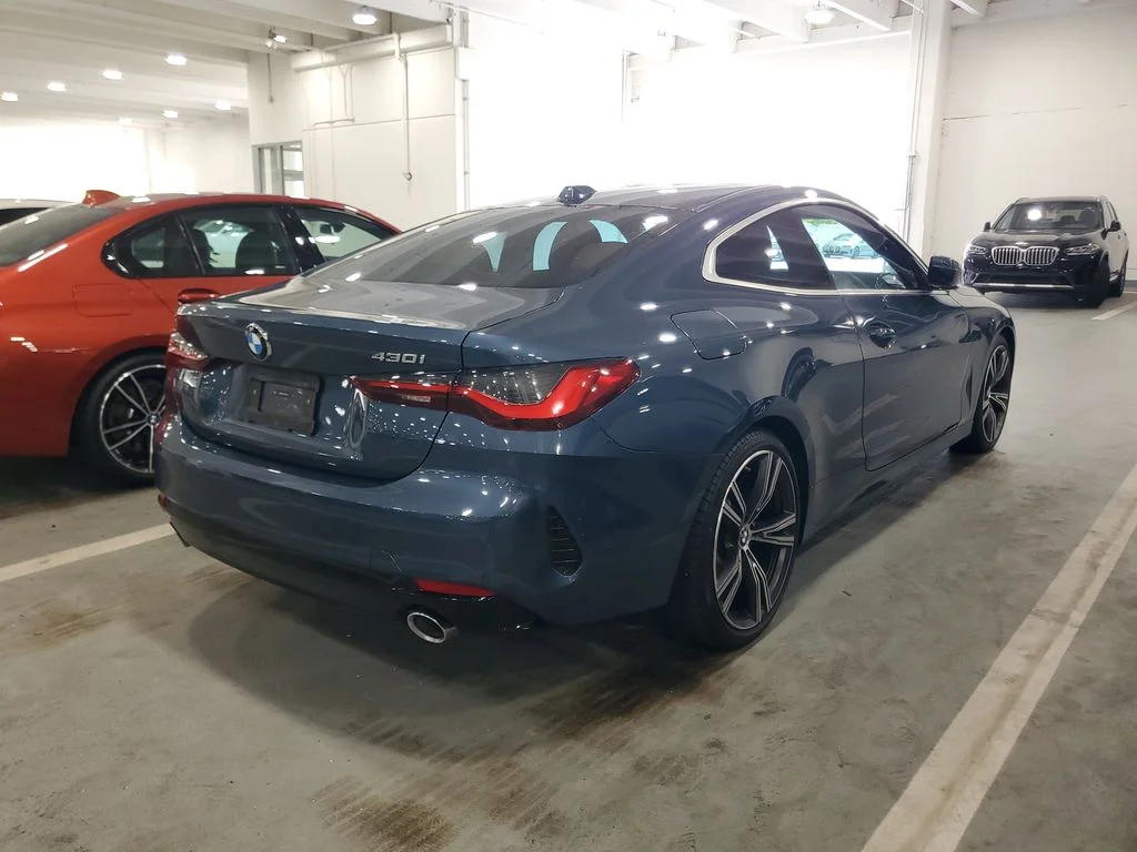 Used 2024 Arctic Race Blue Metallic BMW 430i image 3