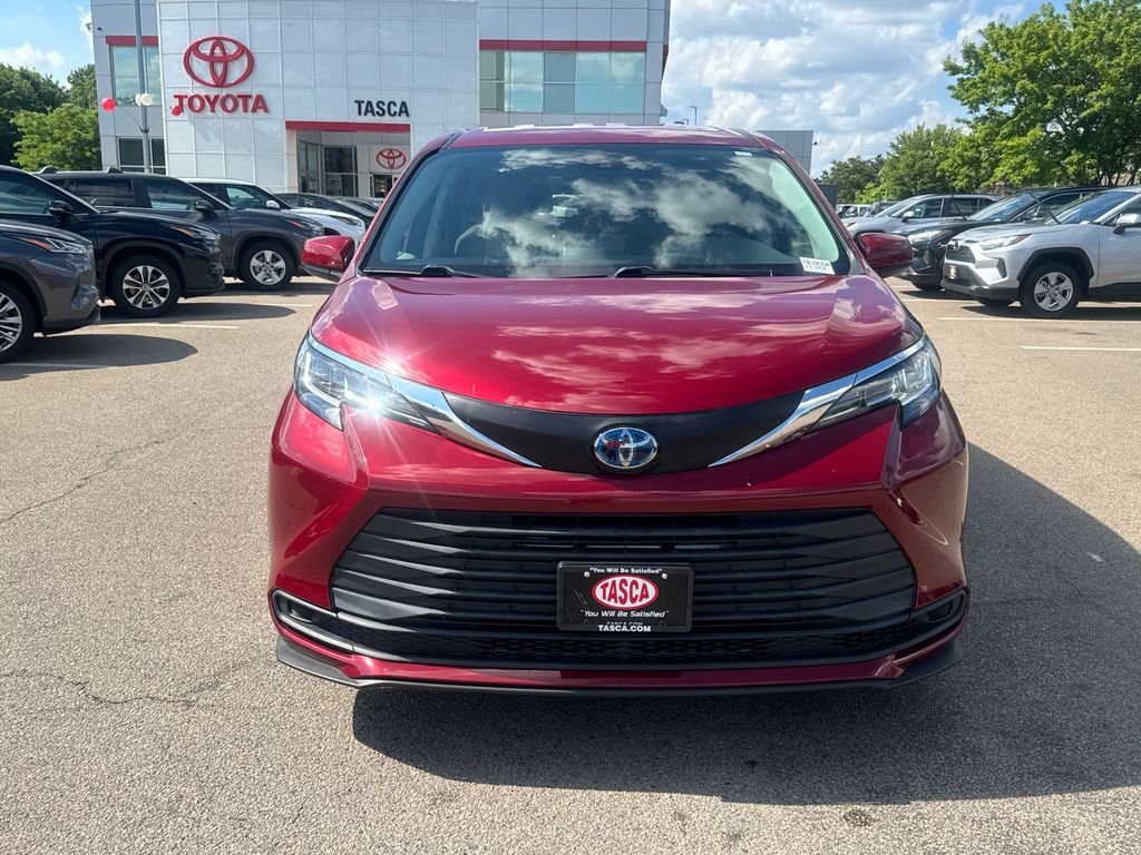 Used 2021 Red Toyota LE image 2