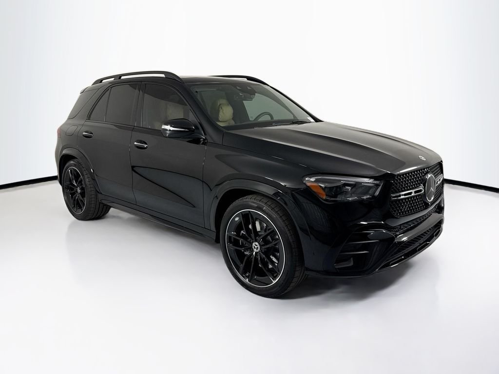 New 2026 Obsidian Black Metallic Mercedes-Benz GLE 580 image 3