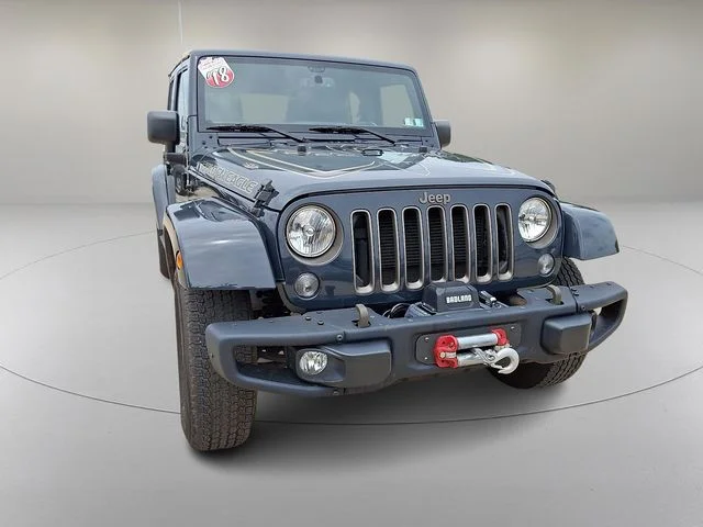 Used 2018 Black Jeep Unlimited Sport image 2