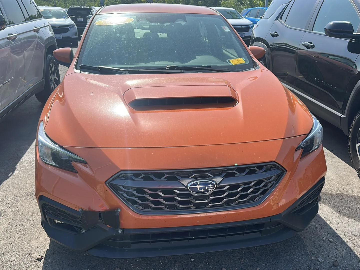 Used 2024 Solar Orange Pearl Subaru Premium image 6