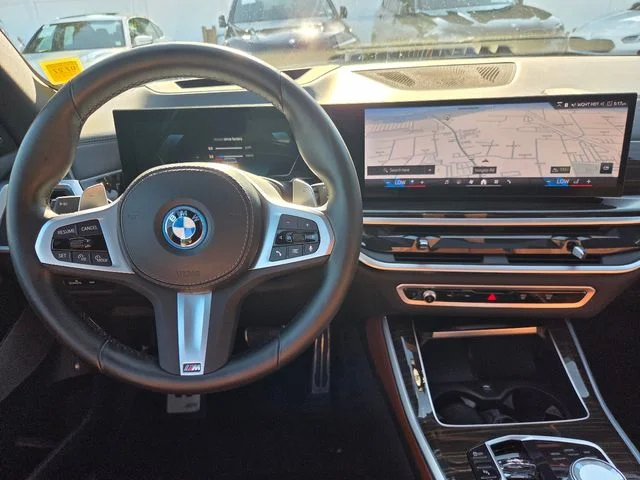 Certified Used 2024 Mineral White Metallic BMW xDrive50e image 13