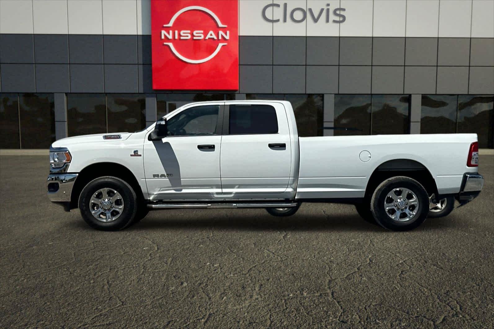 Used 2024 Bright White Clearcoat Ram Big Horn image 6
