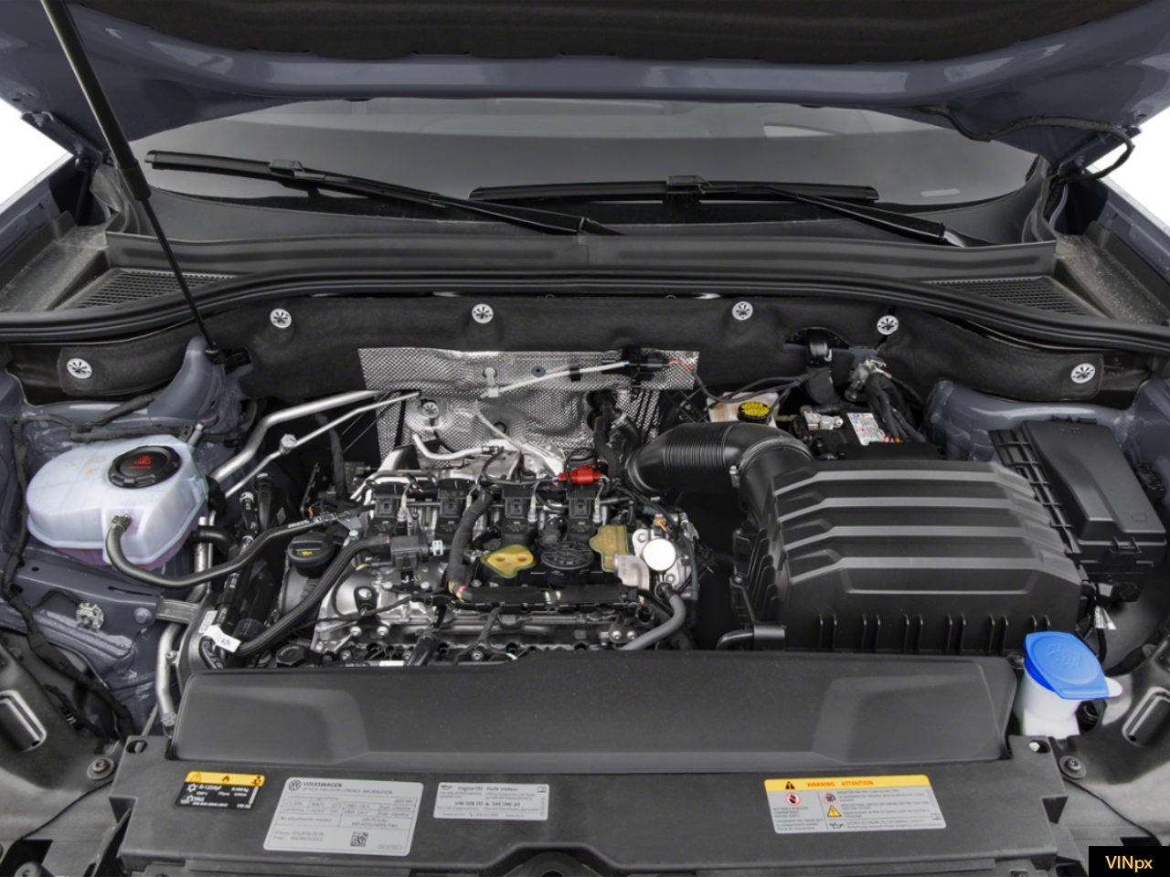 New 2026 Gray Volkswagen 2.0T SEL R-Line Black image 11