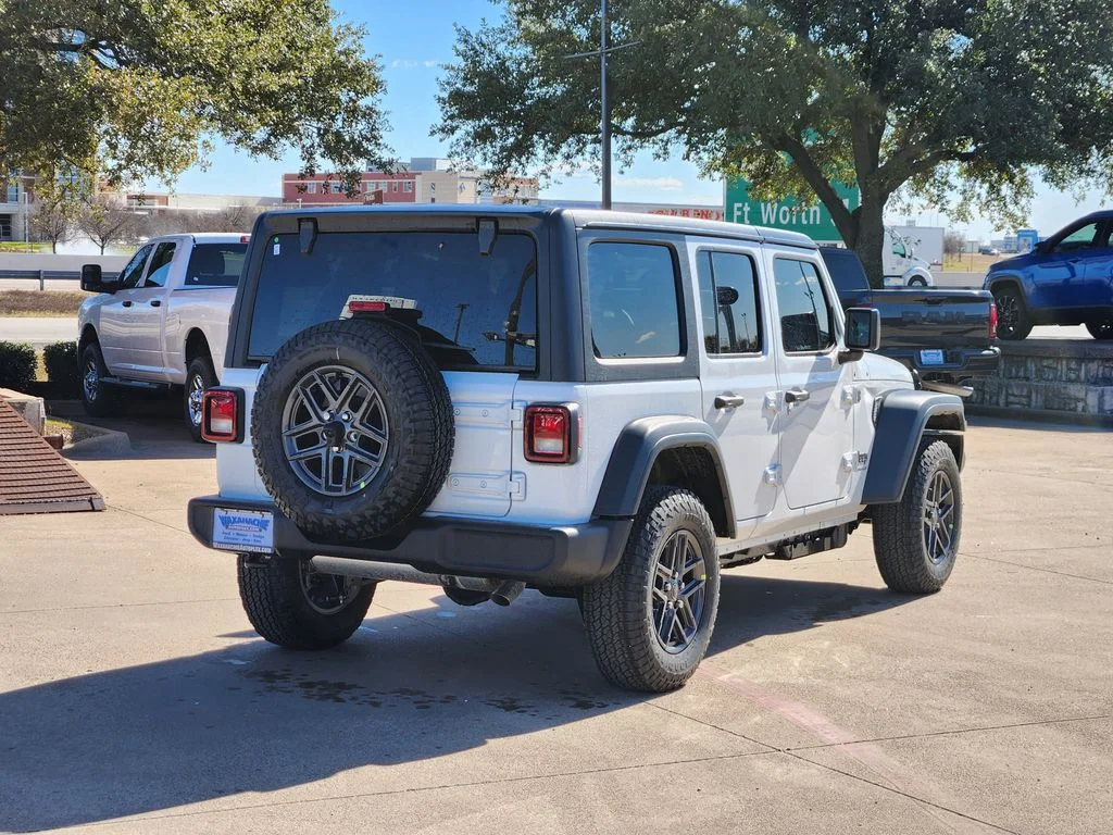 New 2026 Bright White Clearcoat Jeep Sport S image 4
