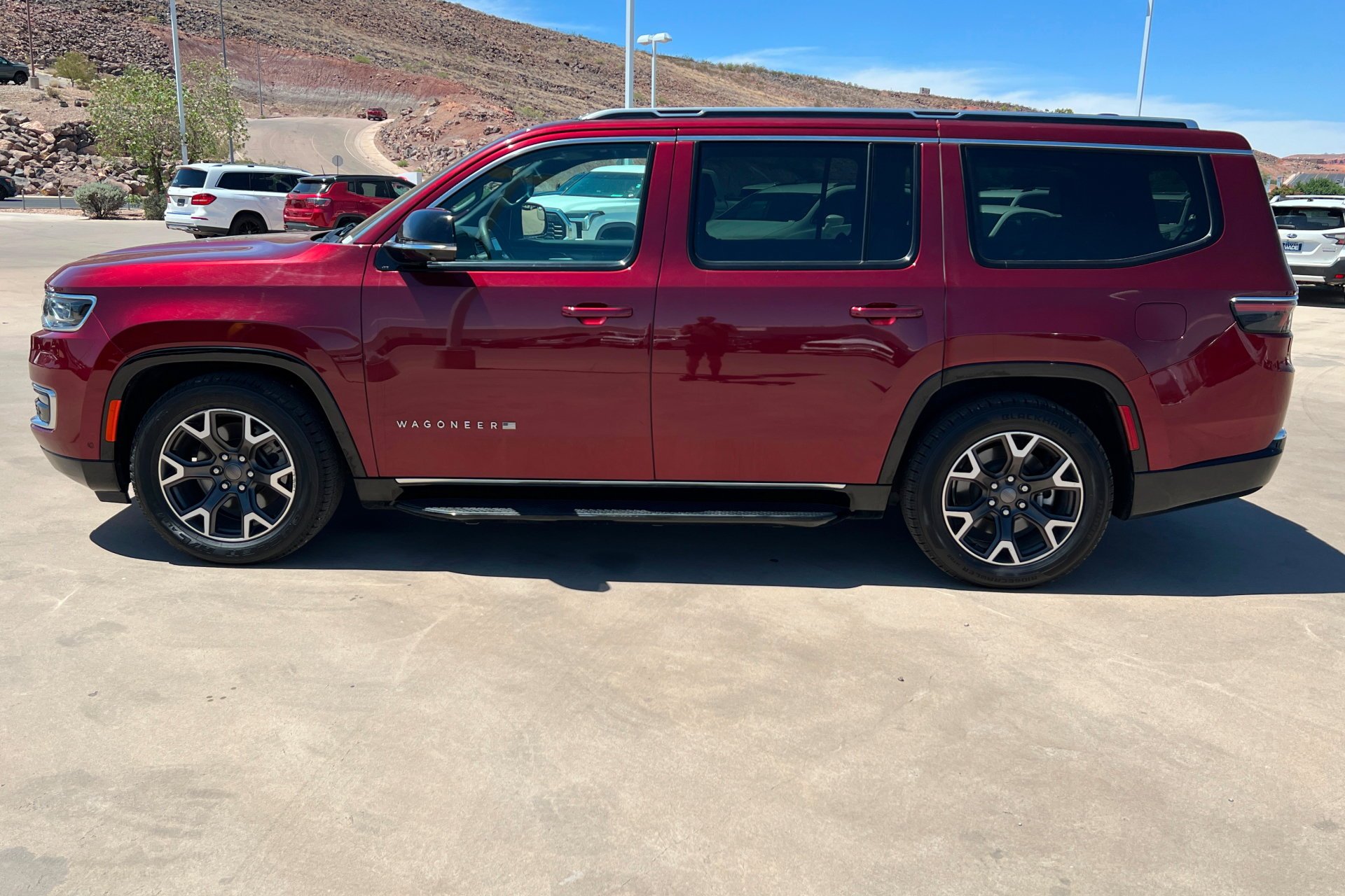 Used 2024 Velvet Red Pearlcoat Jeep Series III image 2