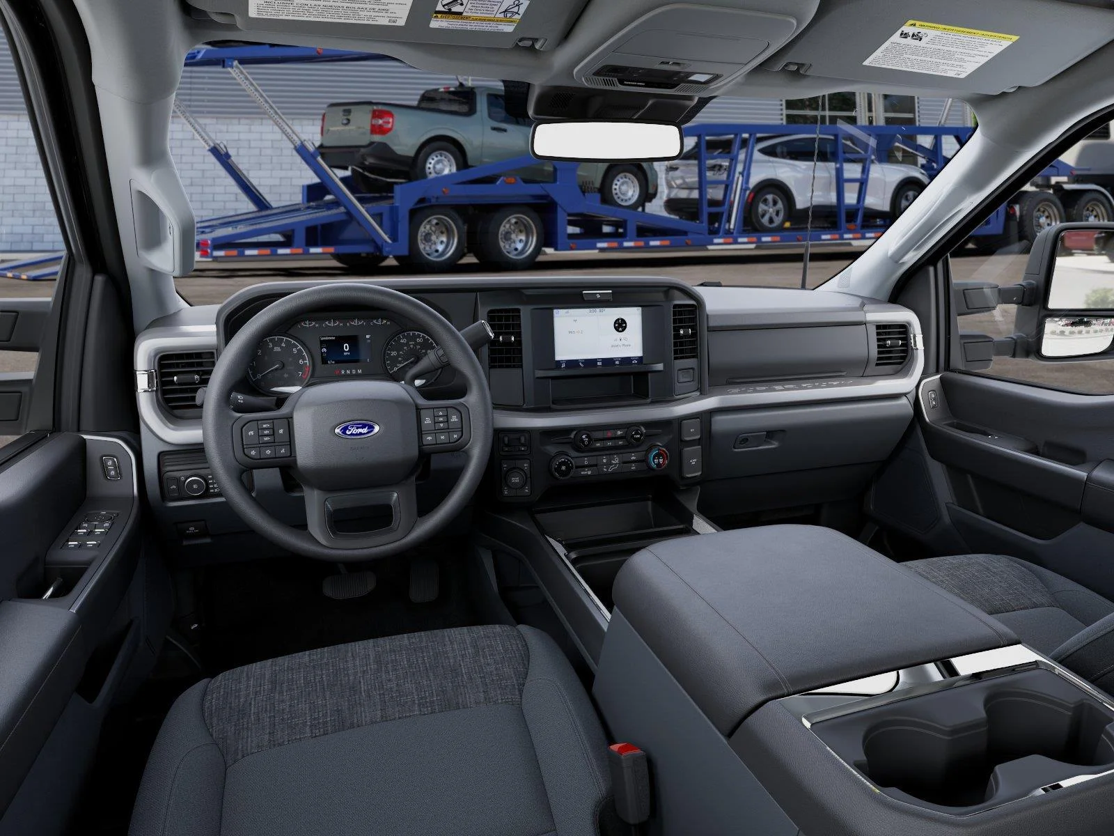 New 2027 Agate Black Metallic FORD F-350® XLT image 9