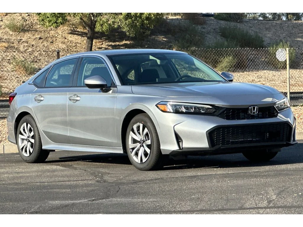 New 2026 Solar Silver Metallic Honda LX image 2