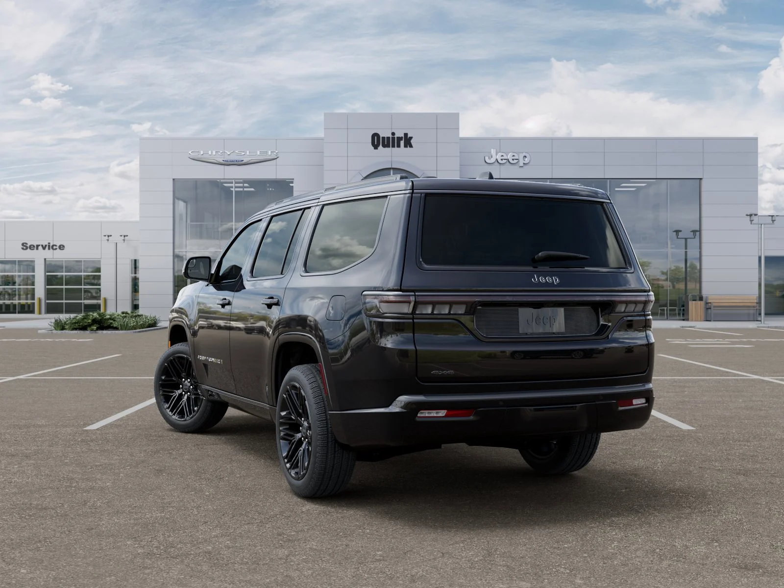 New 2026 High Gloss Black Exterior Paint Jeep Limited Reserve image 3