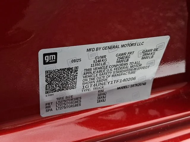 New 2026 Volcanic Red Tintcoat GMC SLT image 23