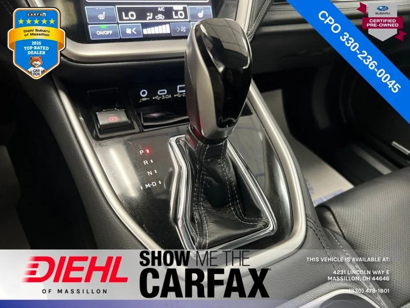 Certified Used 2025 Black Subaru Limited image 36