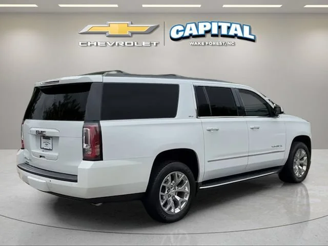 Used 2017 WHITE FROST TRICOAT GMC SLT image 5