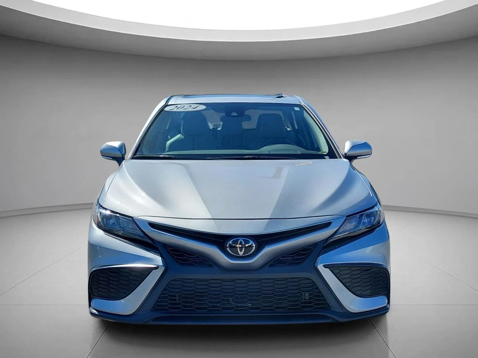 Used 2024 Celestial Silver Metallic Toyota SE image 8