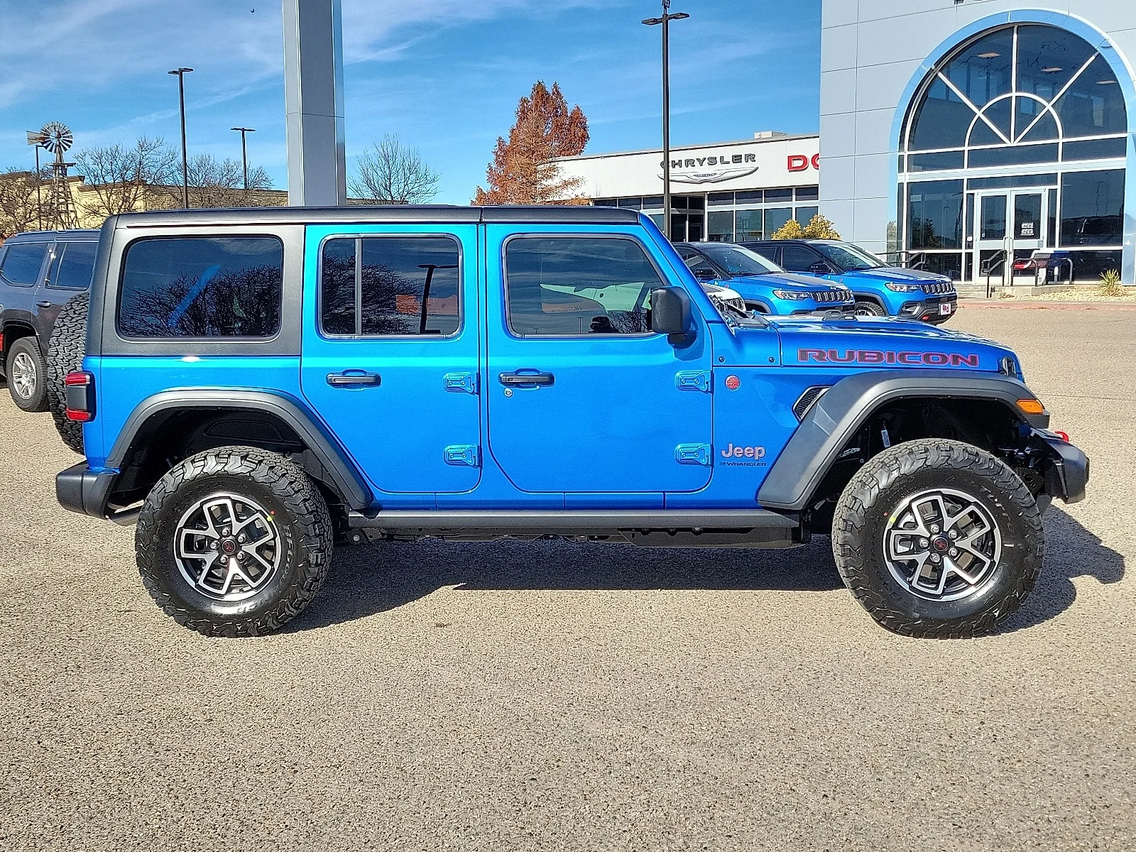 New 2026 Hydro Blue Pearlcoat Jeep 4-DOOR RUBICON image 5