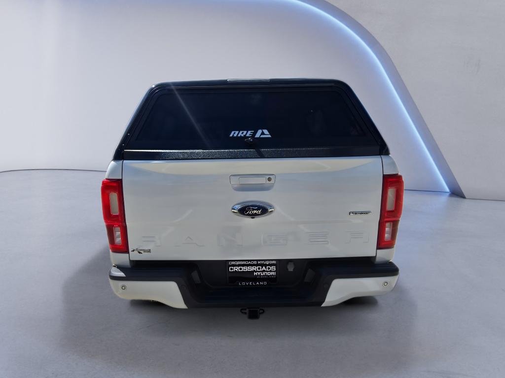 Used 2019 White Platinum Tri-Coat Ford LARIAT image 5