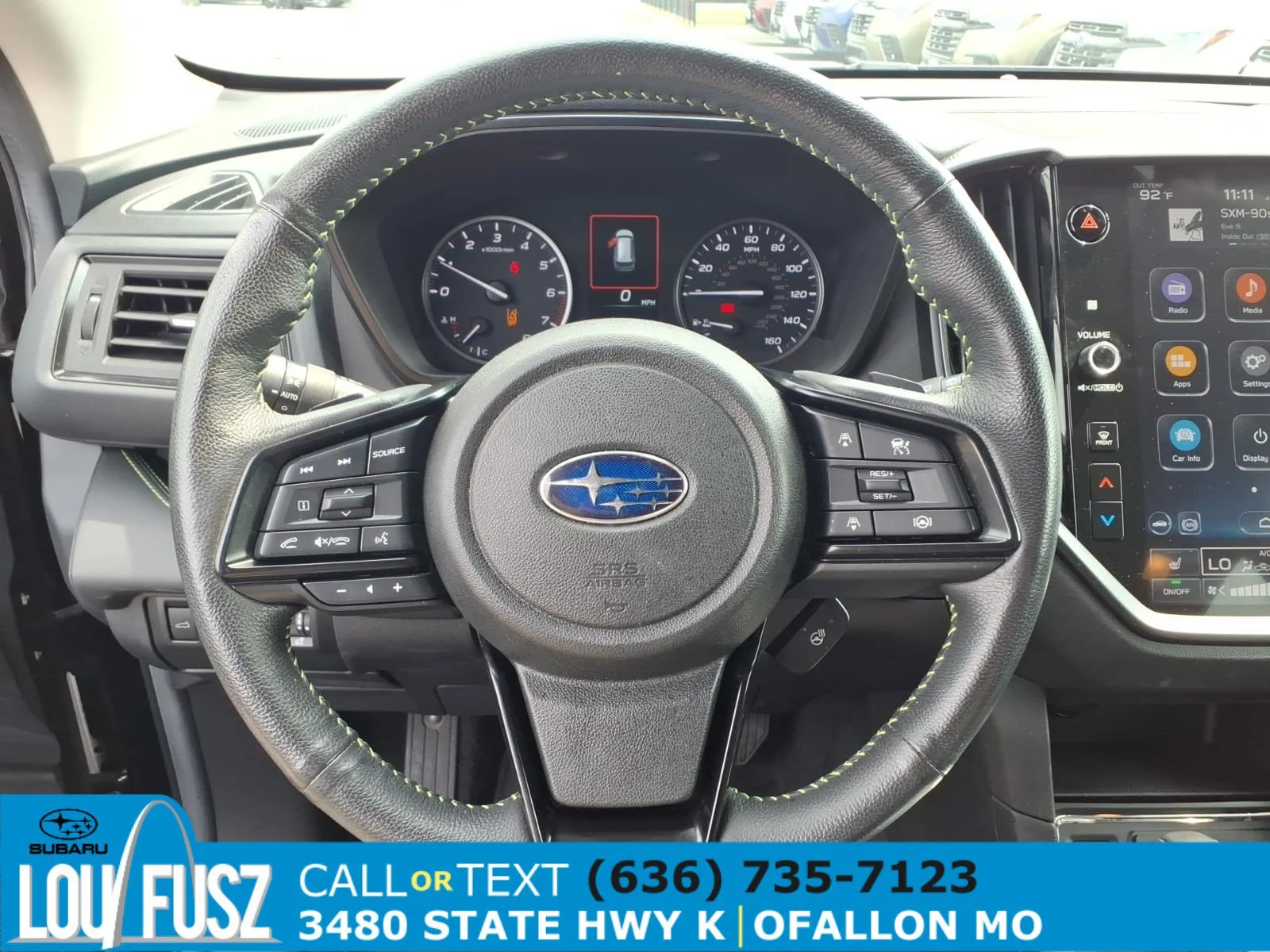 Used 2024 Crystal Black Silica Subaru Onyx Edition image 18