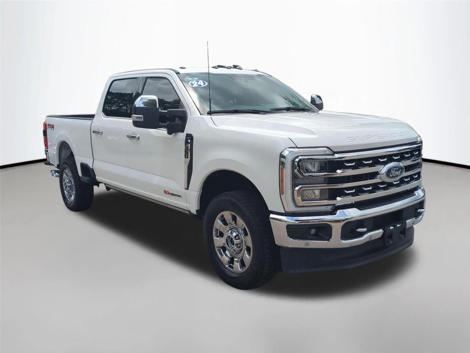 Used 2024 Star White Metallic Tri-Coat FORD  image 7