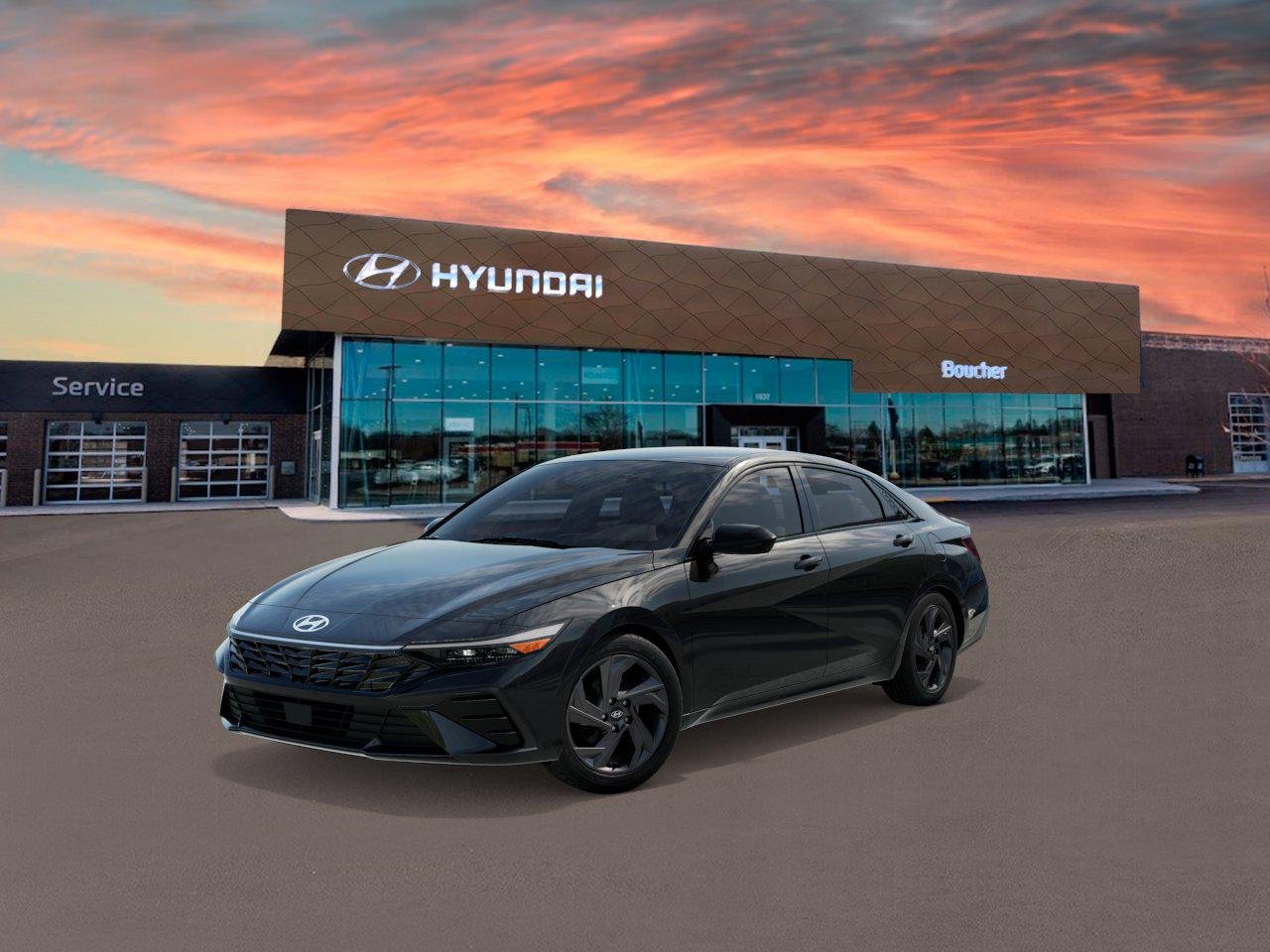 New 2026 Abyss Black Hyundai SEL Sport image 1