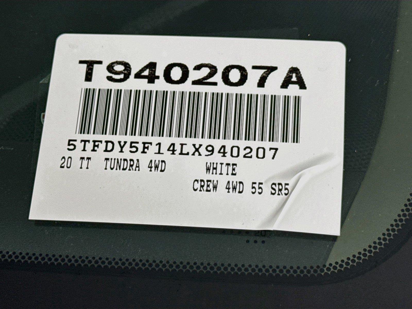 Used 2020 Super White Toyota SR5 image 41