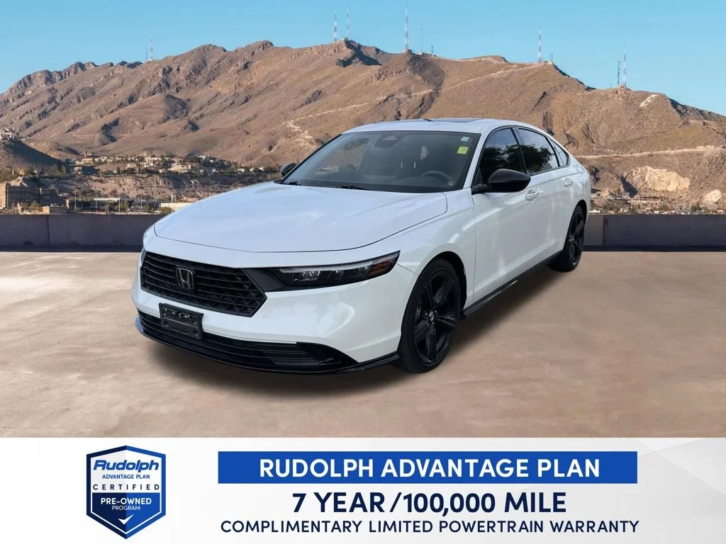 Used 2023 White Honda Sport-L image 1