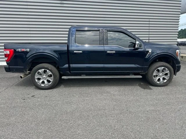 Used 2022 Blue Ford Platinum image 4