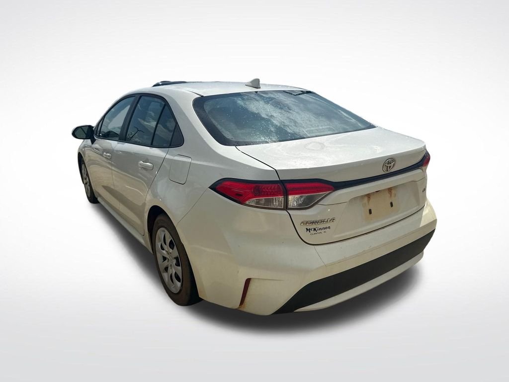 Used 2021 White Toyota LE image 6
