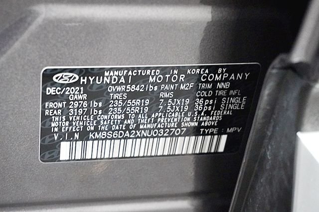 Certified Used 2022 Gray Hyundai SEL Convenience image 34