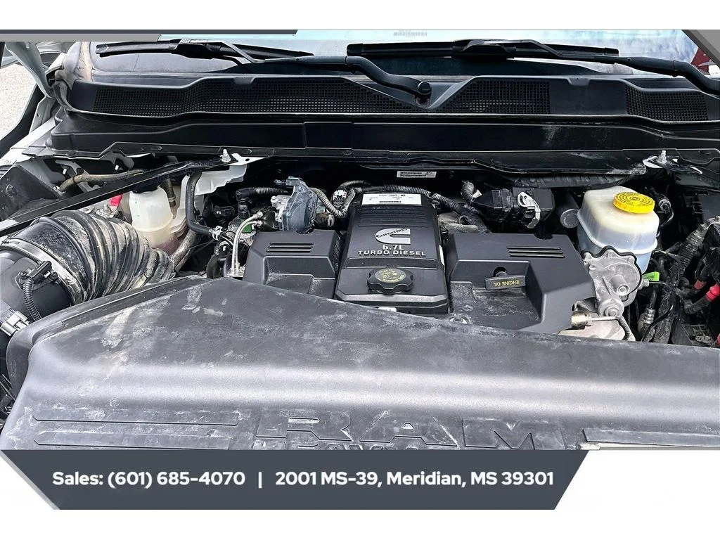 Used 2024 Bright White Clearcoat Ram Laramie image 8