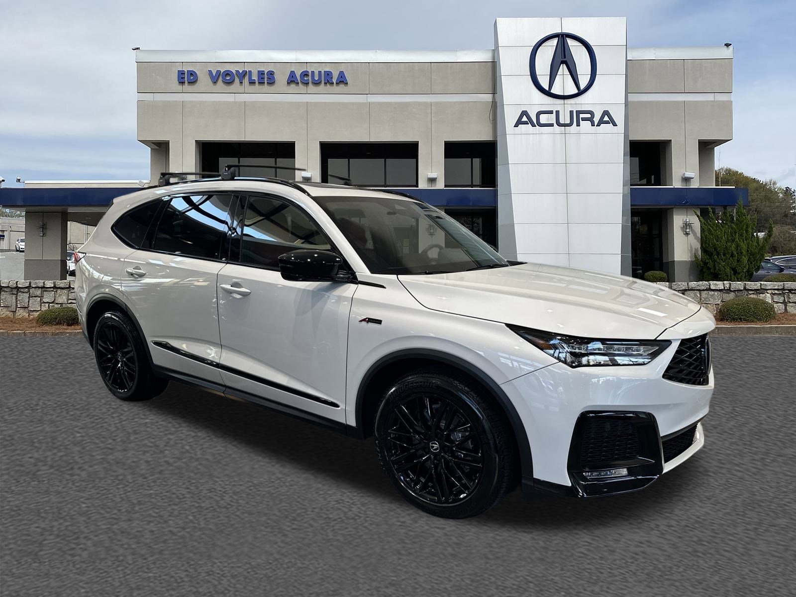 New 2026 White Diamond Pearl Acura w/A-Spec Advance Package image 3