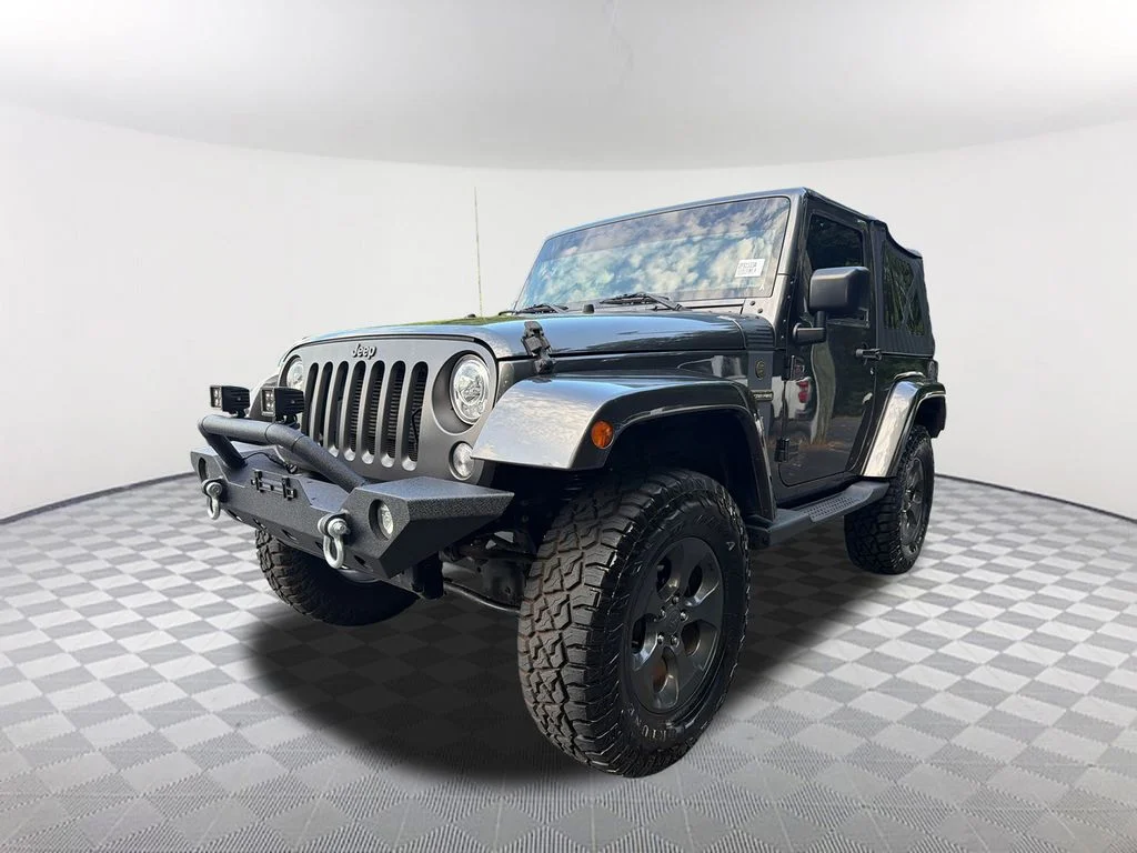 Used 2017 Gray Jeep Sport image 1