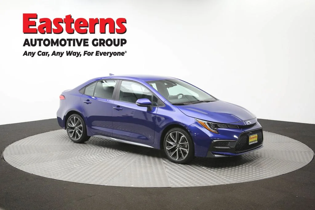 Used 2022 Blue Toyota SE image 47