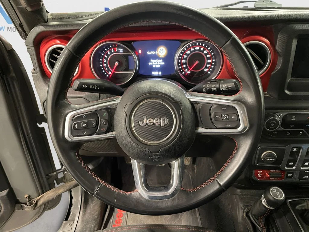 Used 2018 Gray Clearcoat Jeep Rubicon image 12