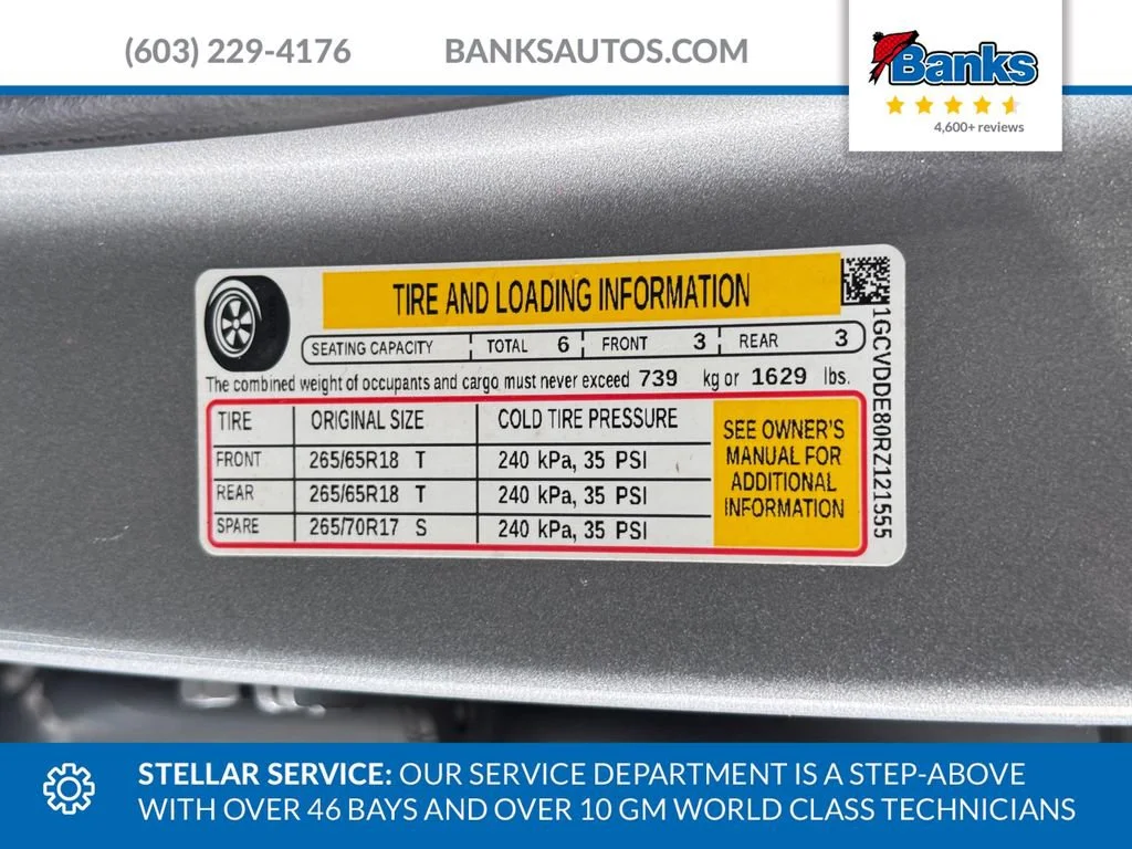 Certified Used 2024 Sterling Gray Metallic Chevrolet LT image 9
