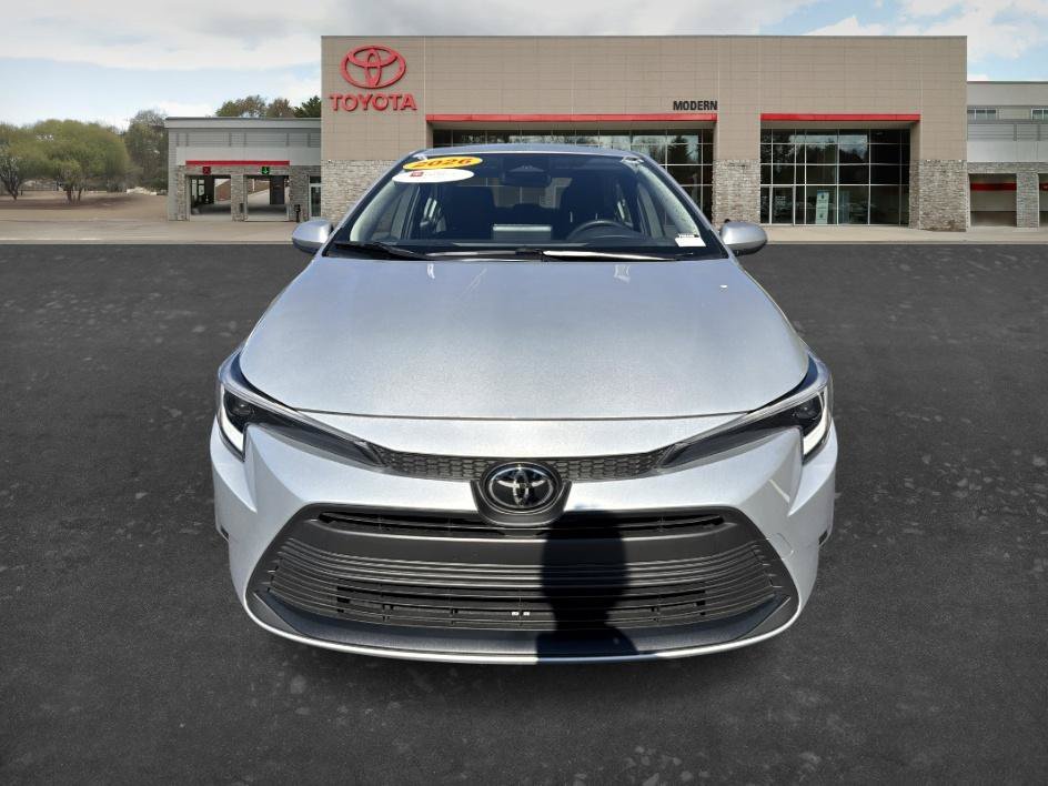 Certified Used 2026 Classic Silver Metallic Toyota Hybrid LE image 4