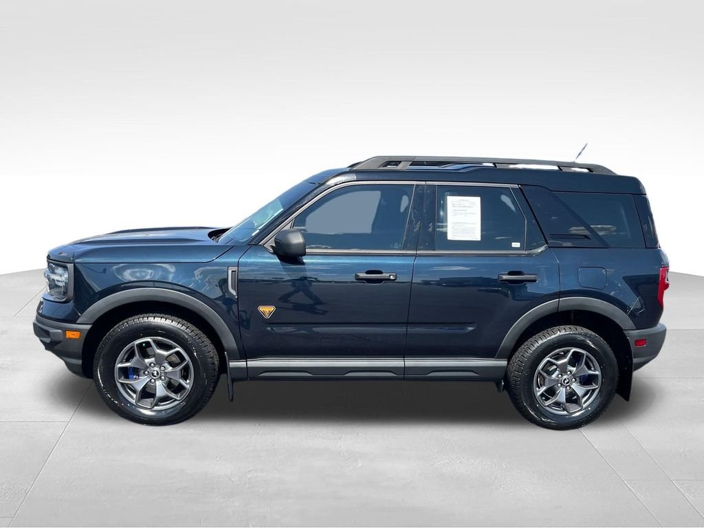 Used 2021 Blue Ford Badlands image 2
