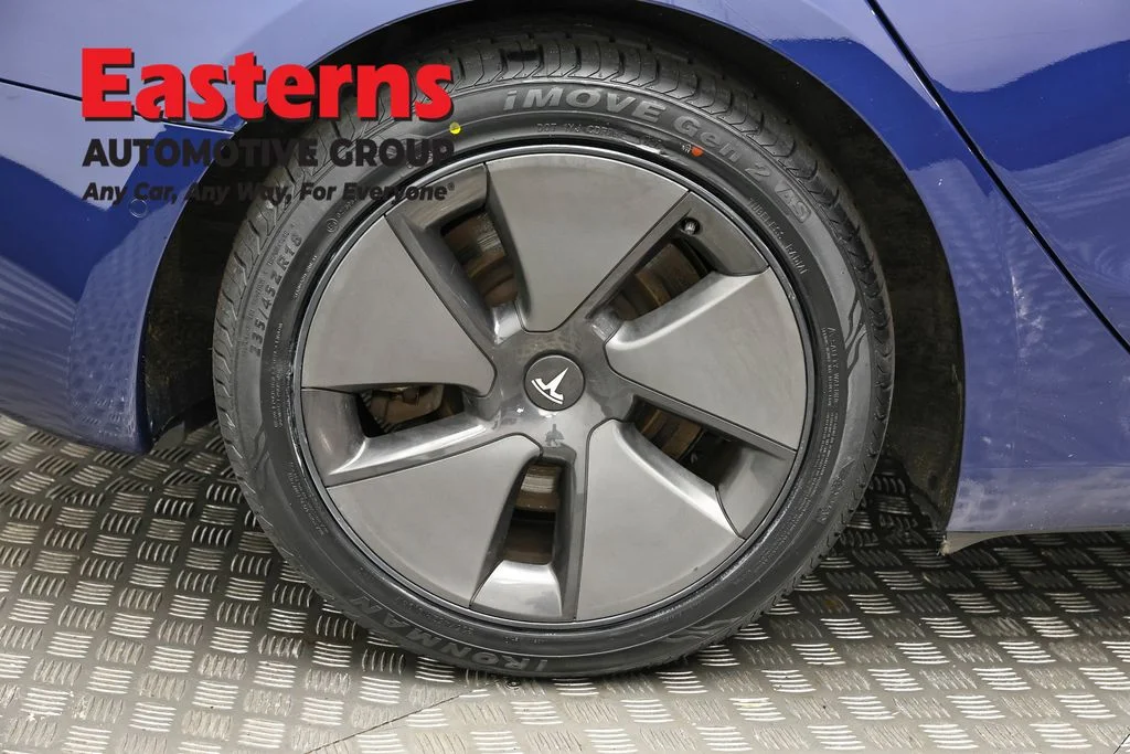 Used 2021 Blue Tesla Standard Range Plus image 24