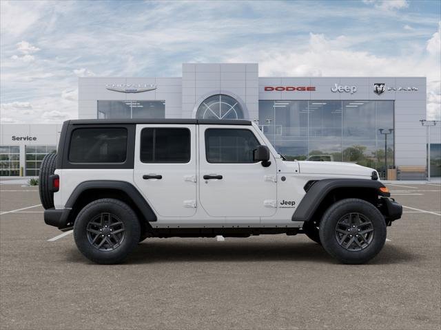 New 2026 Bright White Clear-Coat Exterior Paint Jeep Sport S image 47
