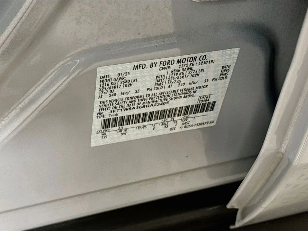 Certified Used 2025 Space White Metallic Ford XL image 30