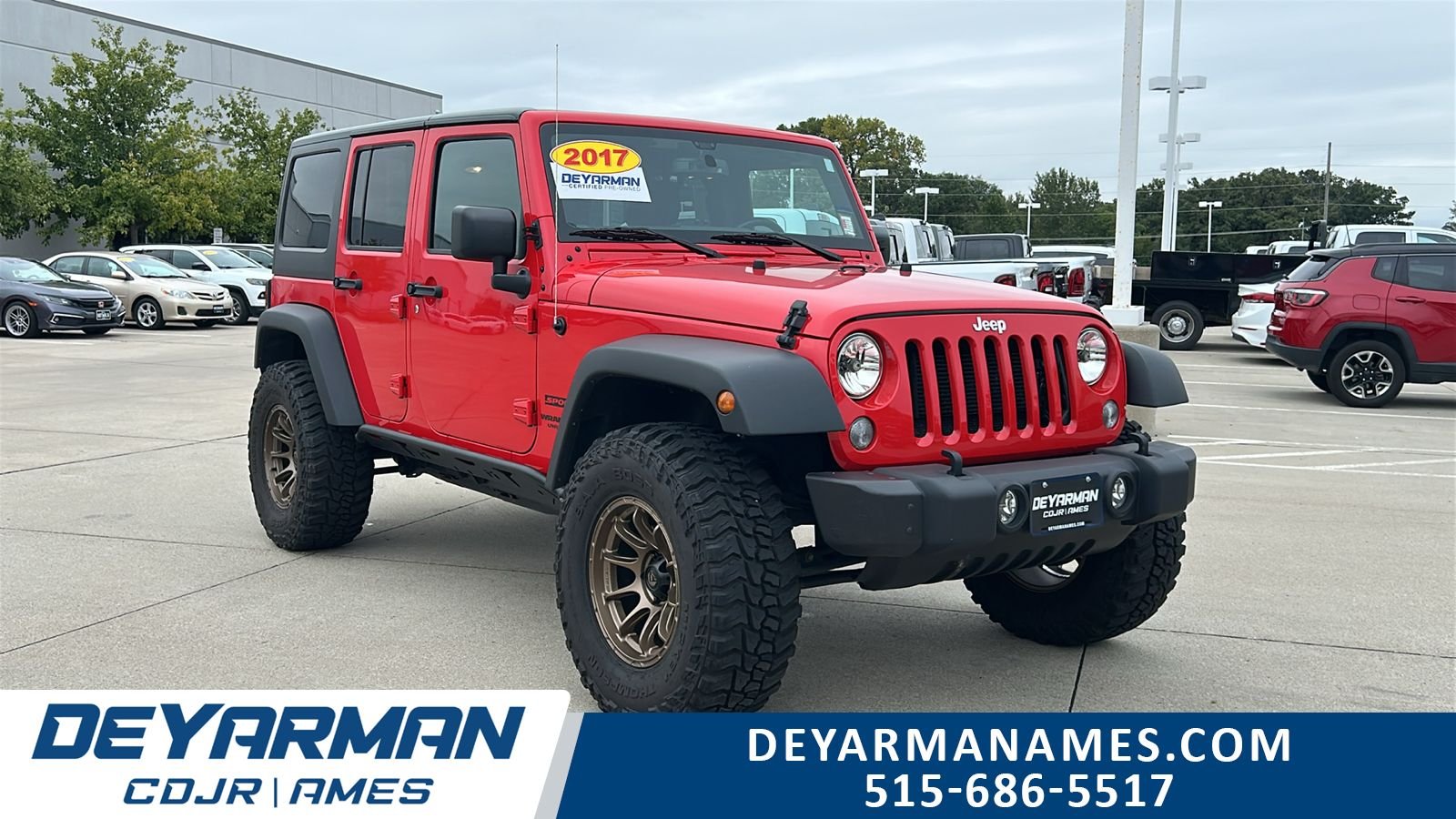 2017 Jeep Wrangler Unlimited Sport S