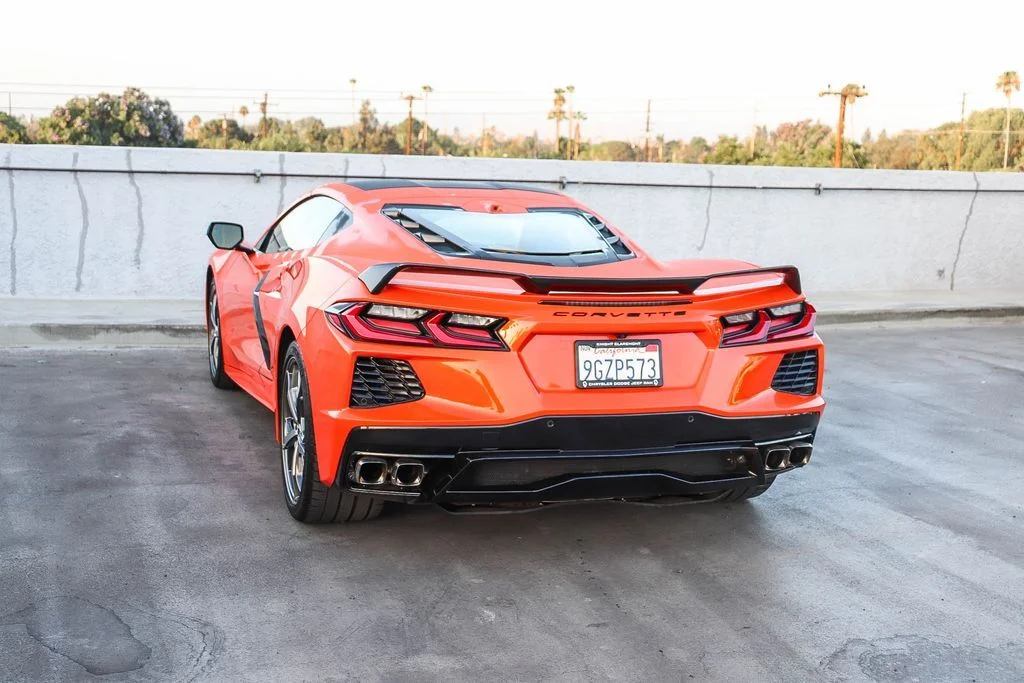 Used 2020 Orange Chevrolet Stingray image 7