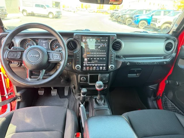 Used 2021 Red Jeep Unlimited Willys image 19