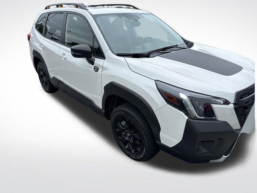 Certified Used 2023 White Subaru Wilderness image 2