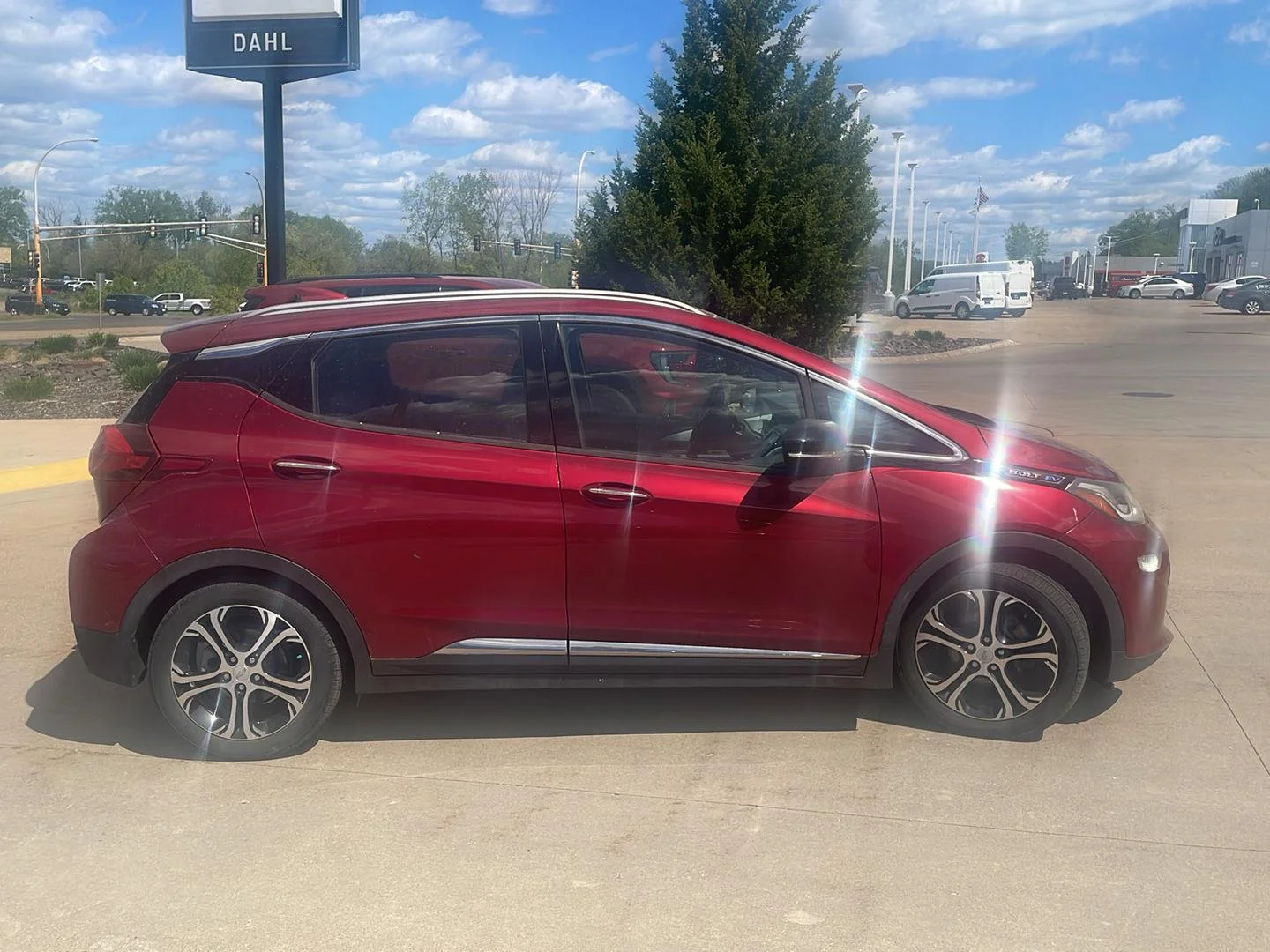 Used 2017 Chevrolet Bolt EV Premier with VIN 1G1FX6S09H4162373 for sale in Winona, Minnesota