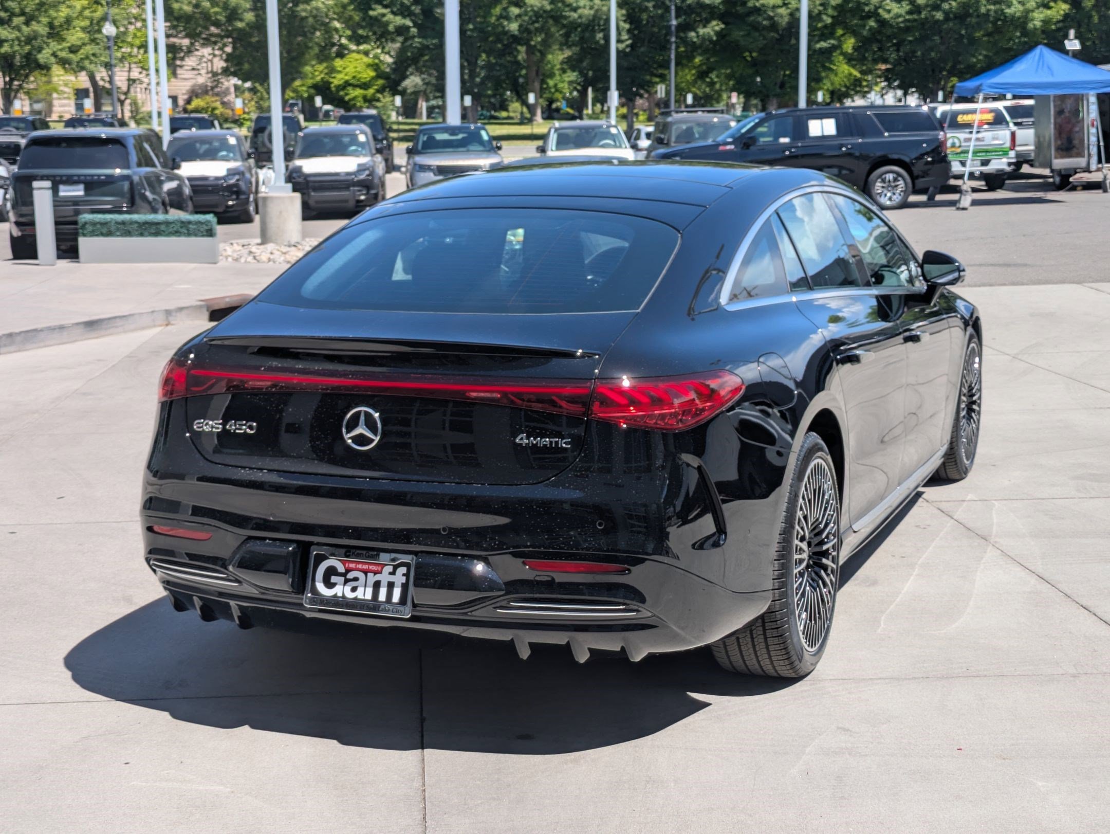 New 2026 Black Mercedes-Benz EQS 450 image 3