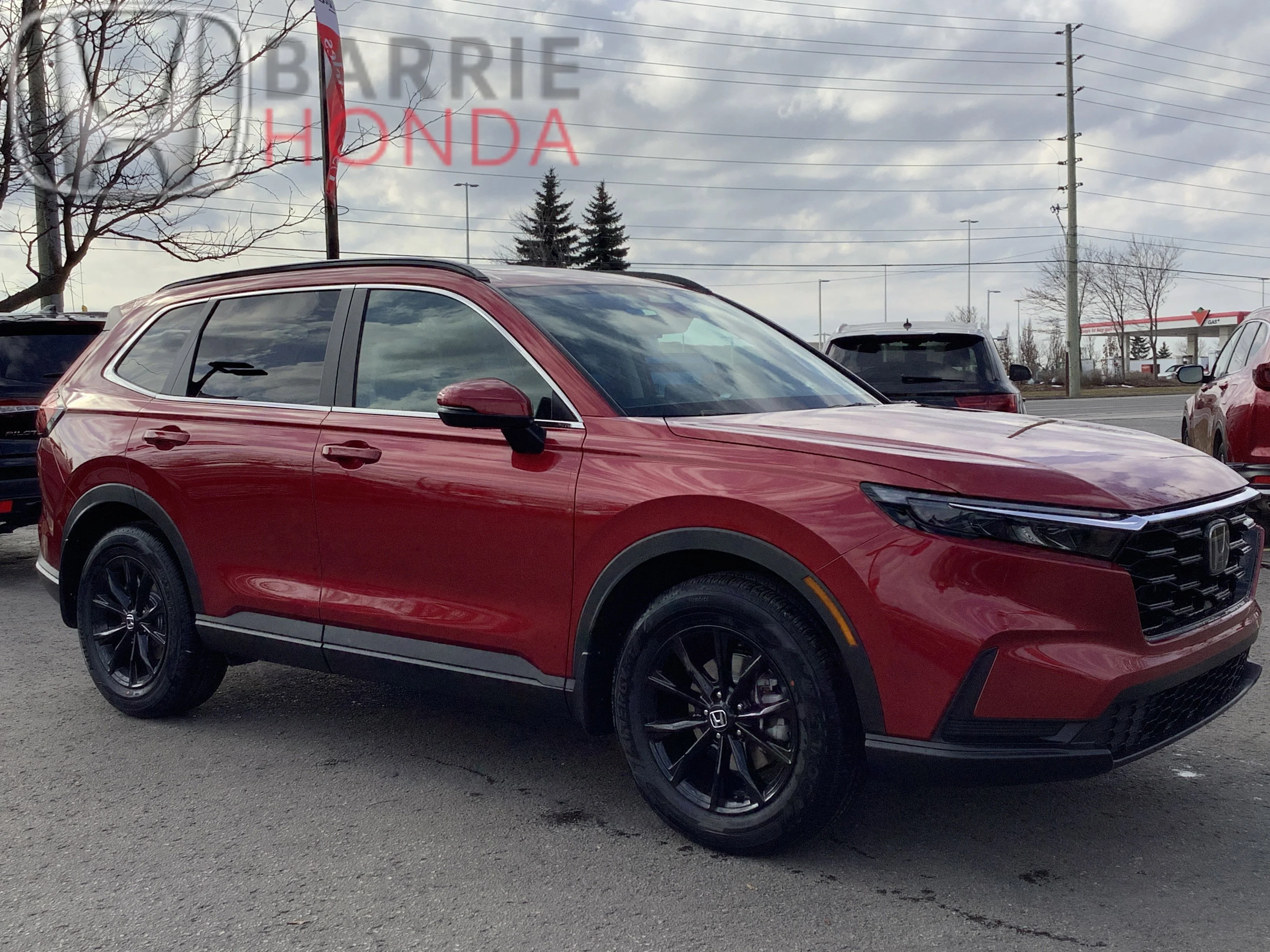 New 2026 Radiant Red Metallic Honda Sport image 4