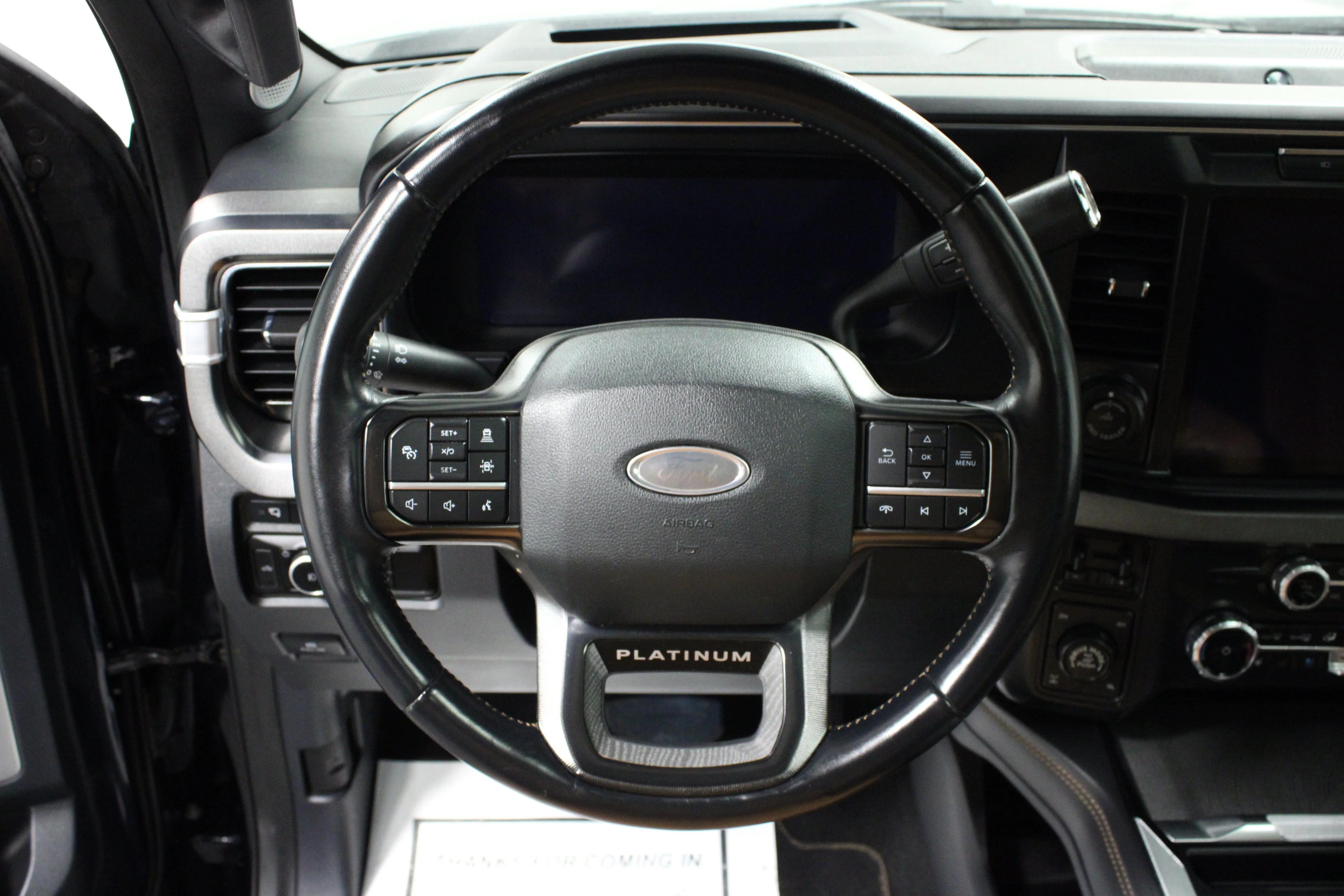 Used 2023 Antimatter Blue Metallic Ford Platinum image 17