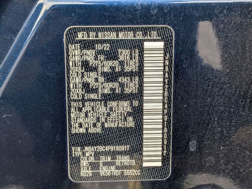 Used 2023 Blue Nissan SL image 32